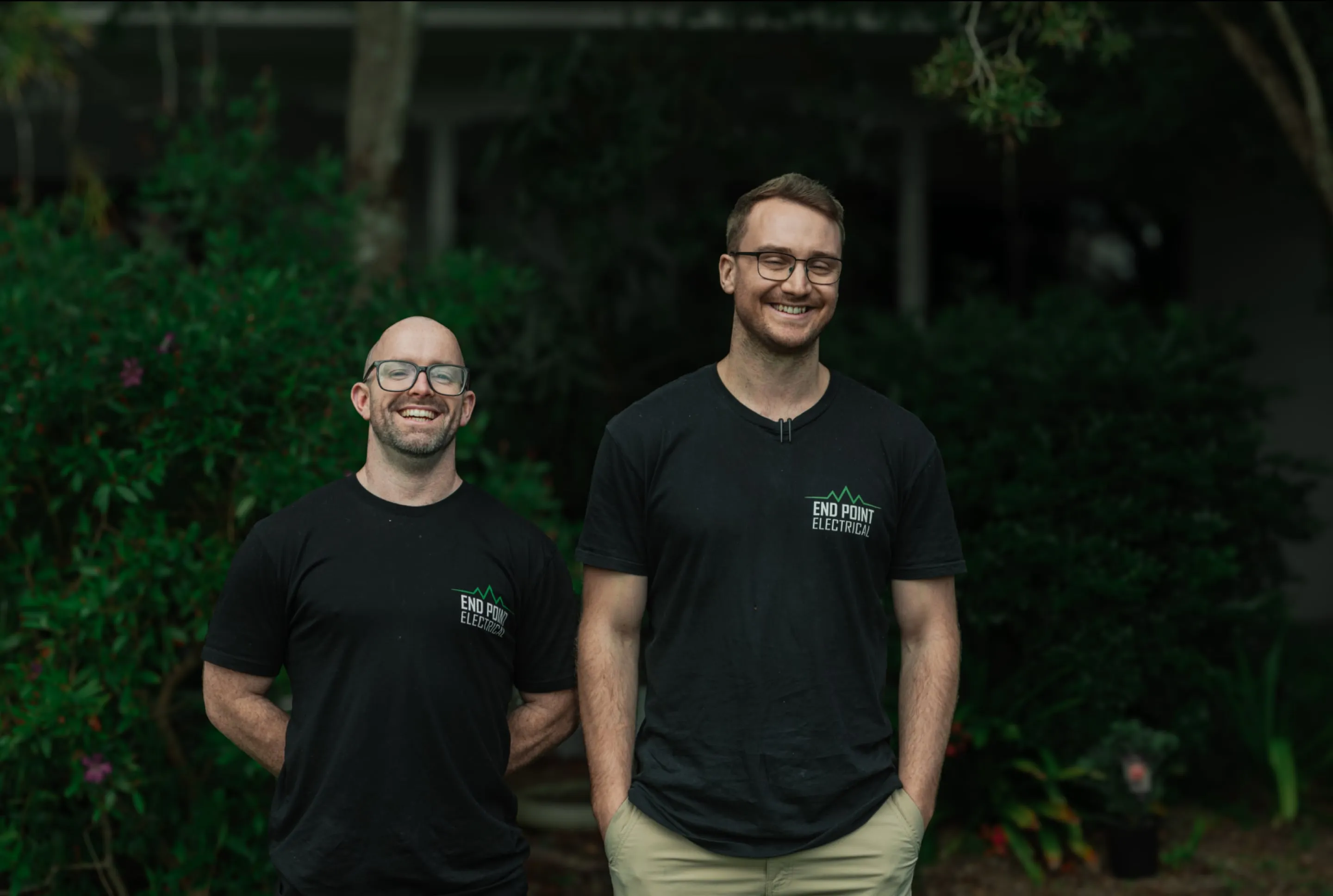 End Point Electrical co-founders Jake and Andy
